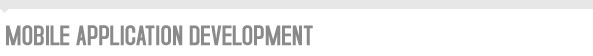 Mobile Application Development